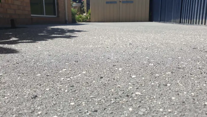 Dulux Avista fleck resurfacing finish reference — decorative fleck over existing concrete